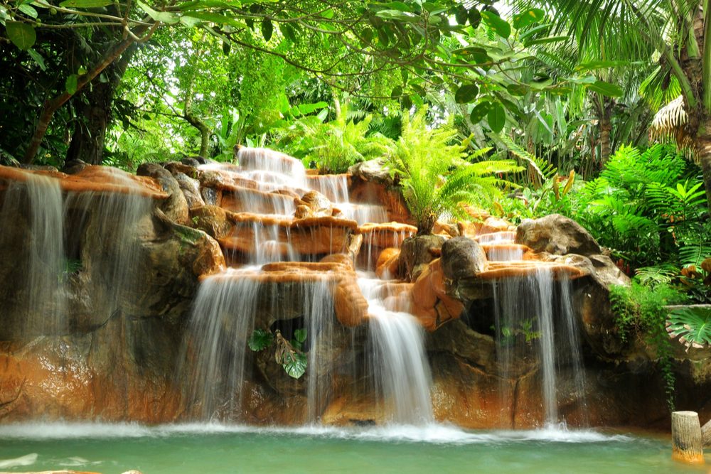 Hot springs in Costa Rica