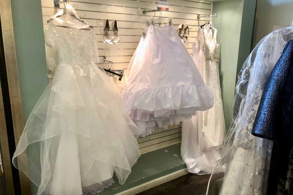 Unclaimed Baggage Center bridalwear