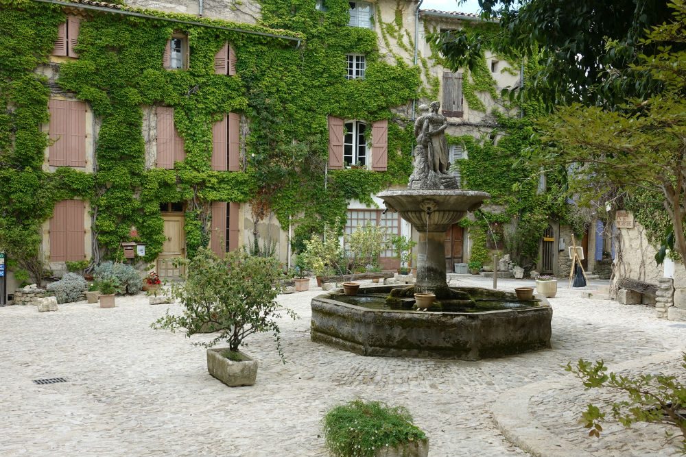 The village of Saignon Provence France