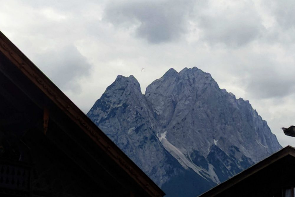 Zugspitze peak in Germany