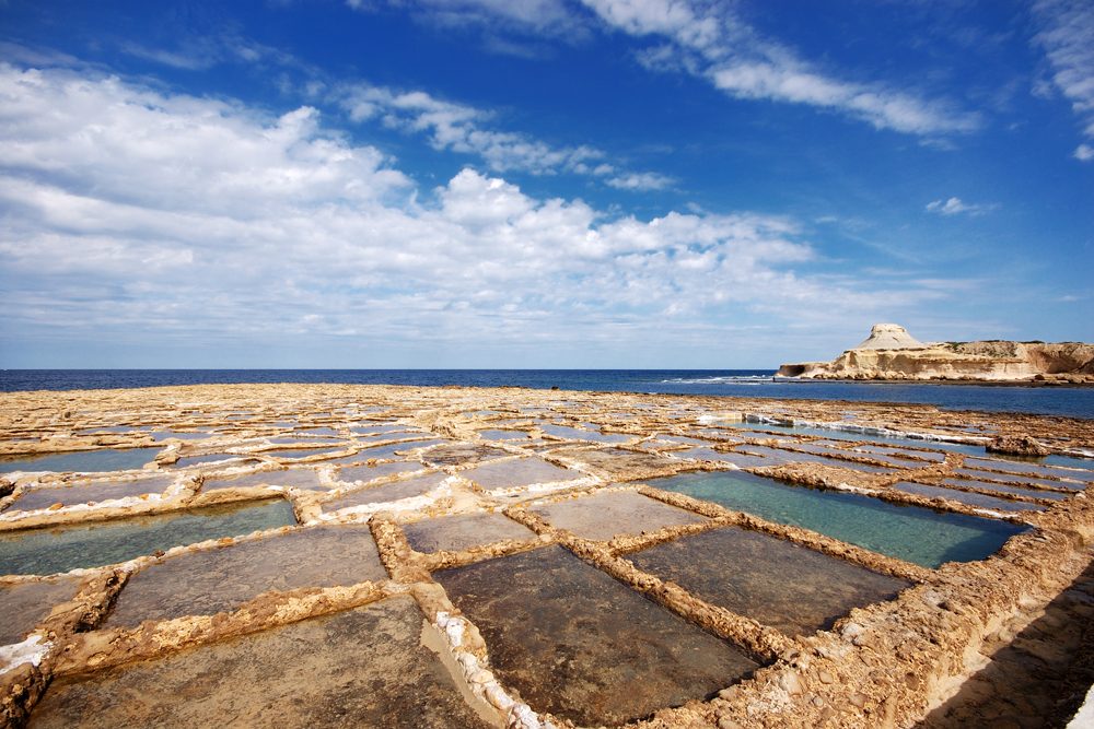 Qbajjar Salt Pans, Malta