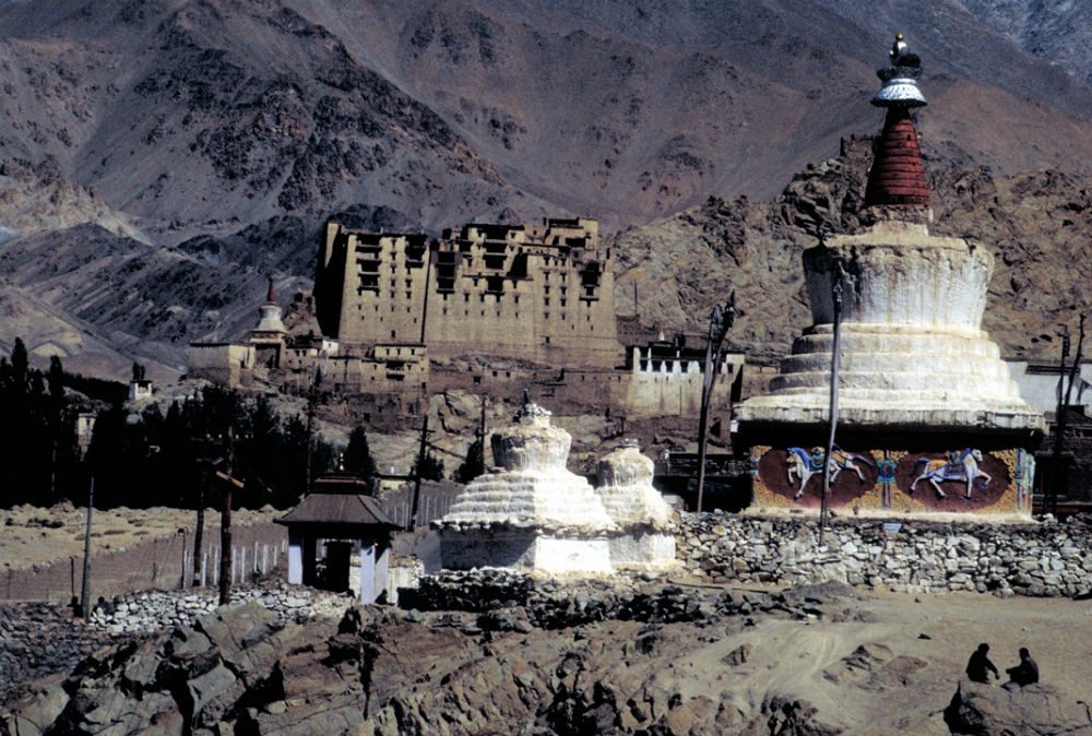 Ruins at Leh Palace, Ladakh, India