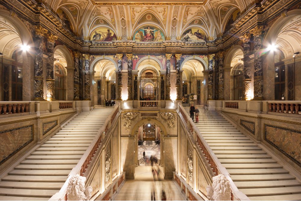 The Kunsthistorisches Museum in Vienna Austria