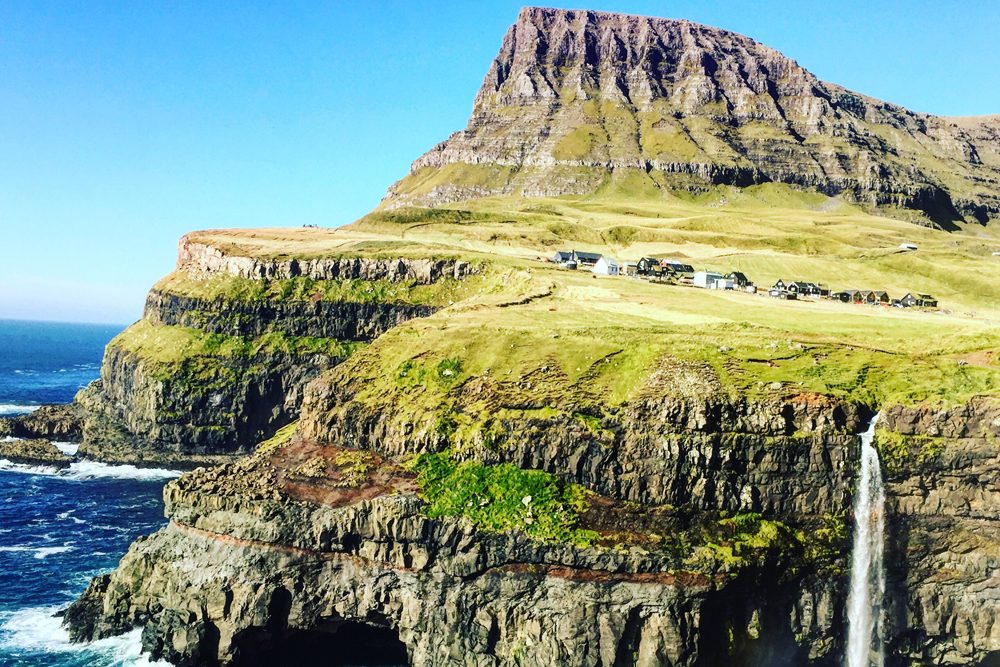 Gásadalur on Vagar Island, Faroe Islands. Photo: Tina Thorman