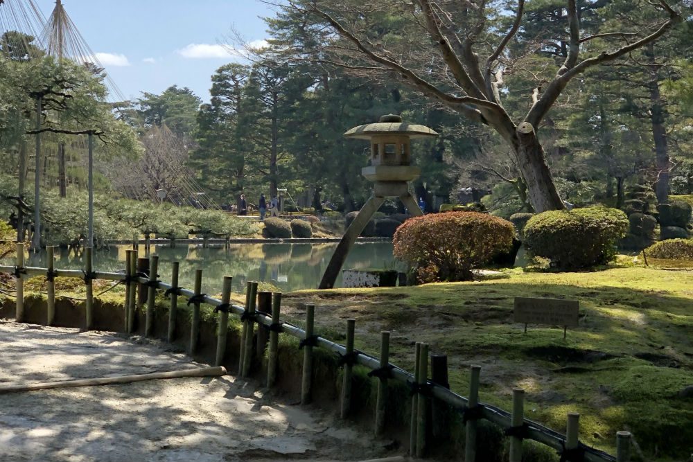 A garden in Kyoto Japan