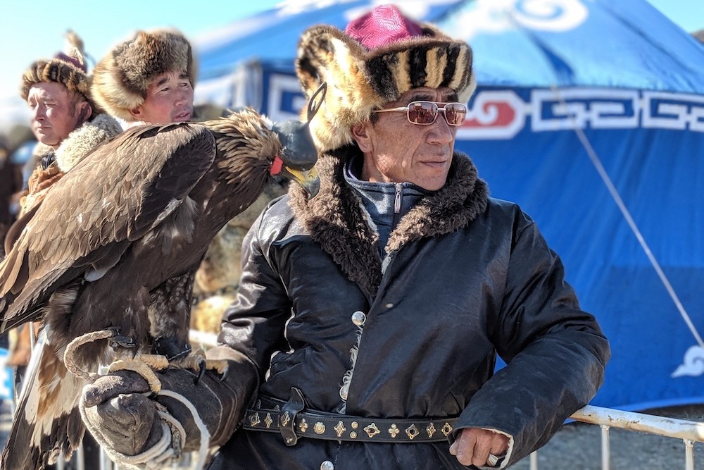 Golden Eagle Festival Mongolia coolest eagle hunter 