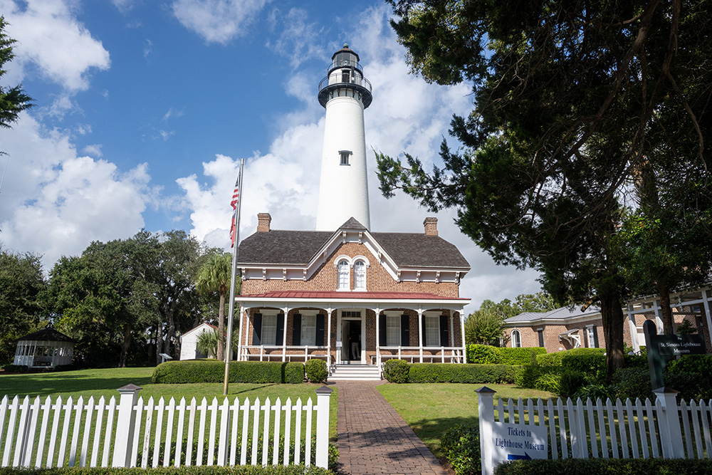  St. Simons Island Lighthouse Museum Georgia