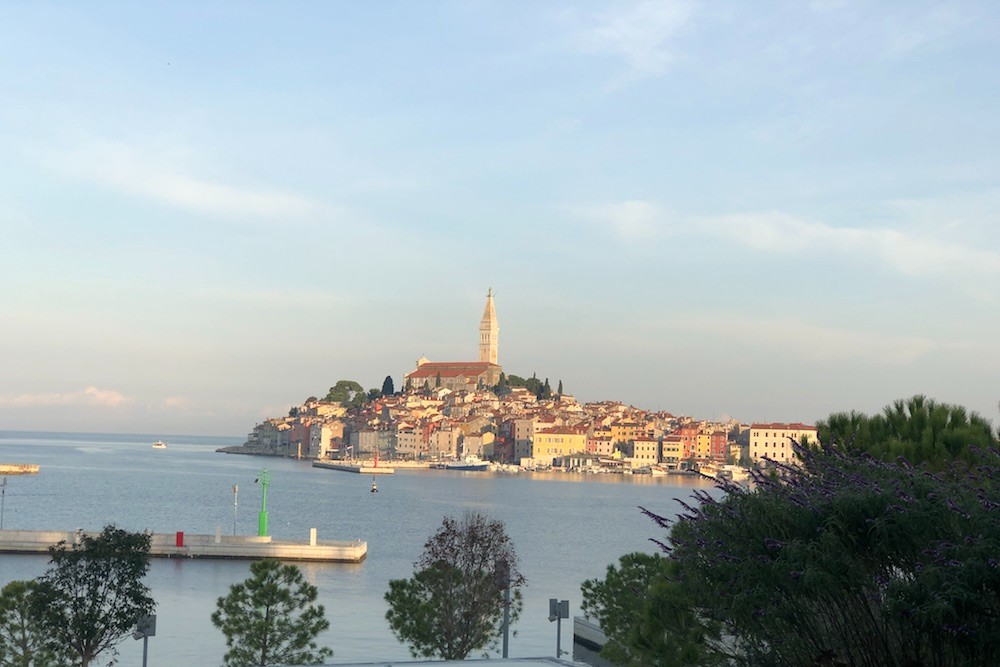 view of Rovinj Croatia