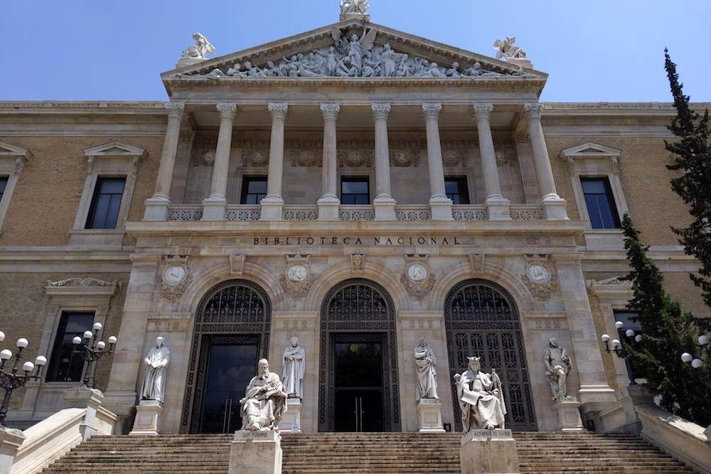 Madrid Spain National Library