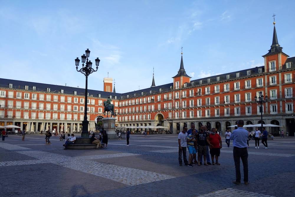 Madrid Spain Plaza Mayor