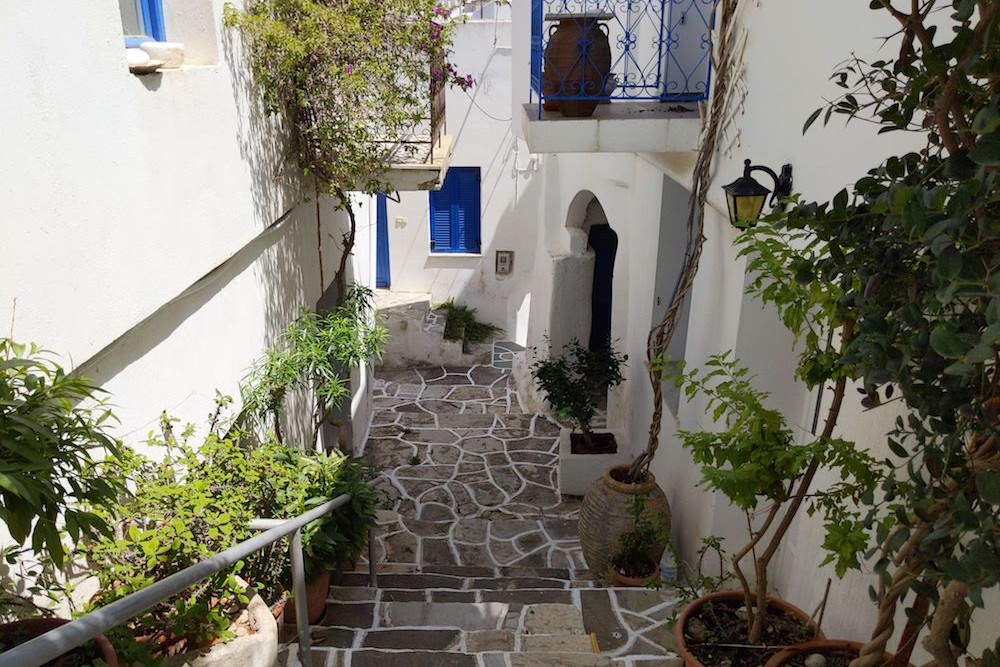 Paros Greece Lefkes Village 