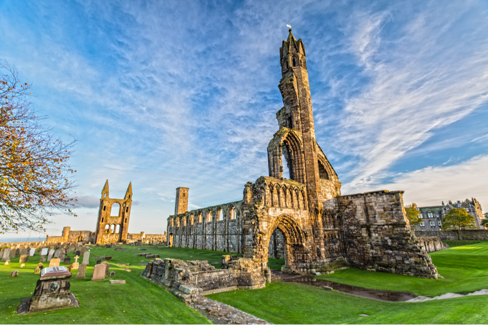 St Andrews Cathedral in St. Andrews, Scotland