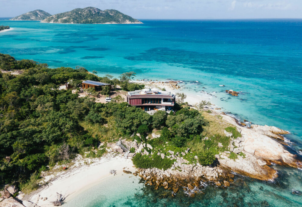 The House at Lizard Island, Great Barrier Reef, Australia. 