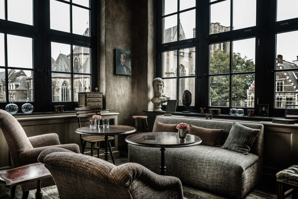 Hotel 1898 The Post in Ghent, Belgium.