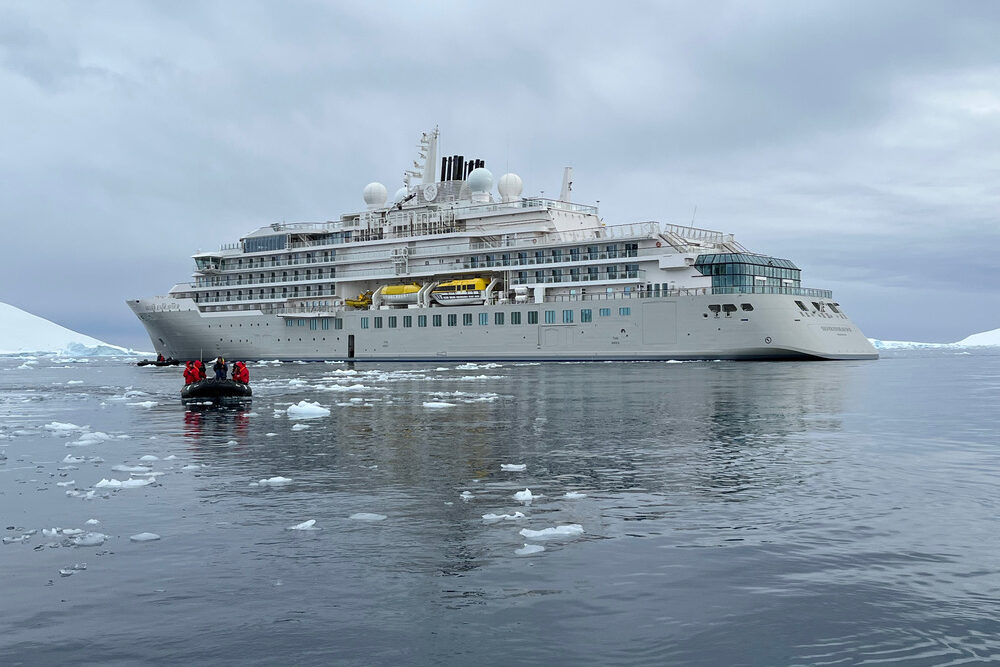 Expedition cruise in Antarctica.