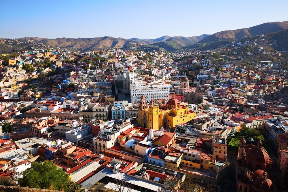 Guanajuato's historic center is full of colonial-era mansions and plazas.
