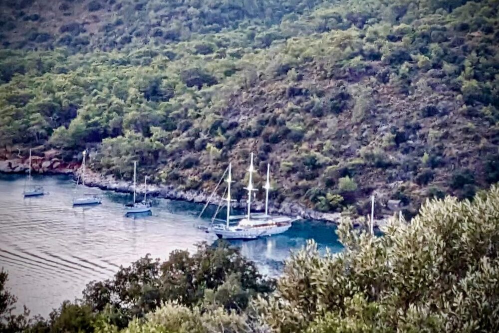 Sailing the Turquoise Coast on a private gulet.