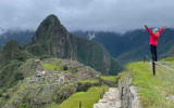 Brook Wilkinson in Machu Picchu, Peru.