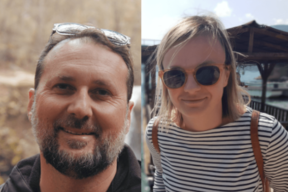 Alan Mandic and Ivana Durdov.