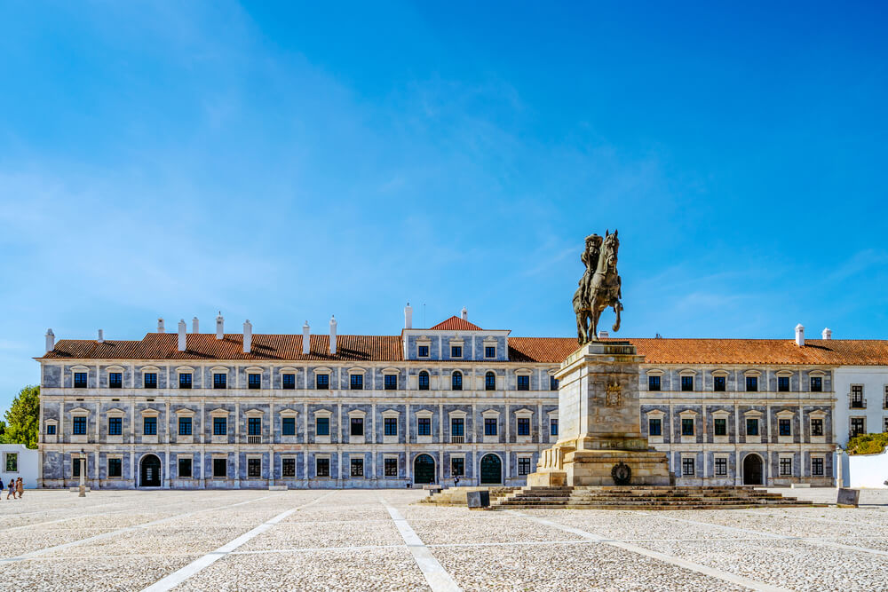 The Ducal Palace in Vila Viçosa, Alentejo, Portugal.