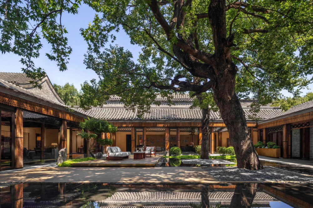 The Mandarin Oriental Qianmen in Beijing, China.