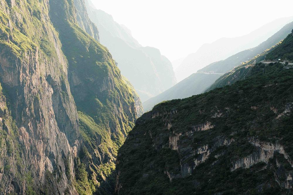 Tiger Leaping Gorge in Yunnan Province, China.