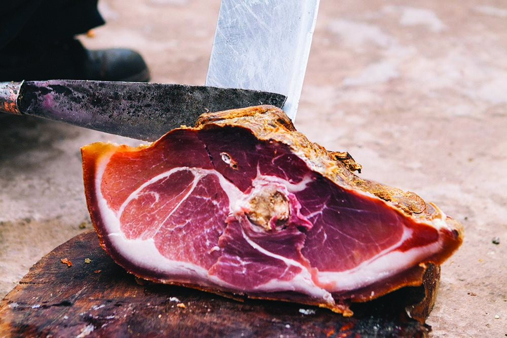 Ham from Yunnan province, China.