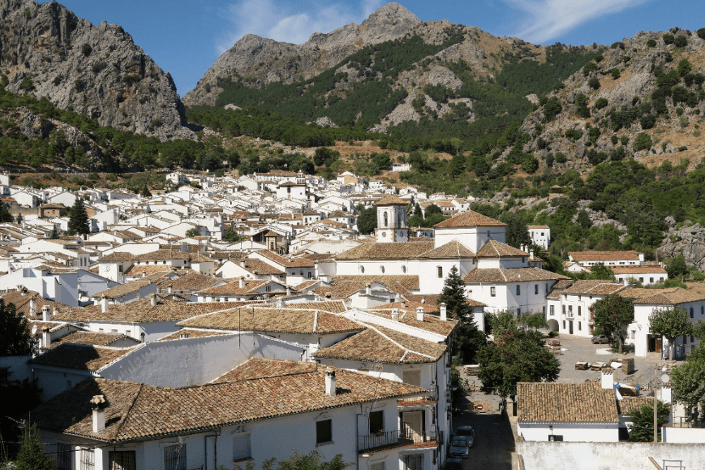 Zahara de la Sierra in Cadiz, Andalusia.