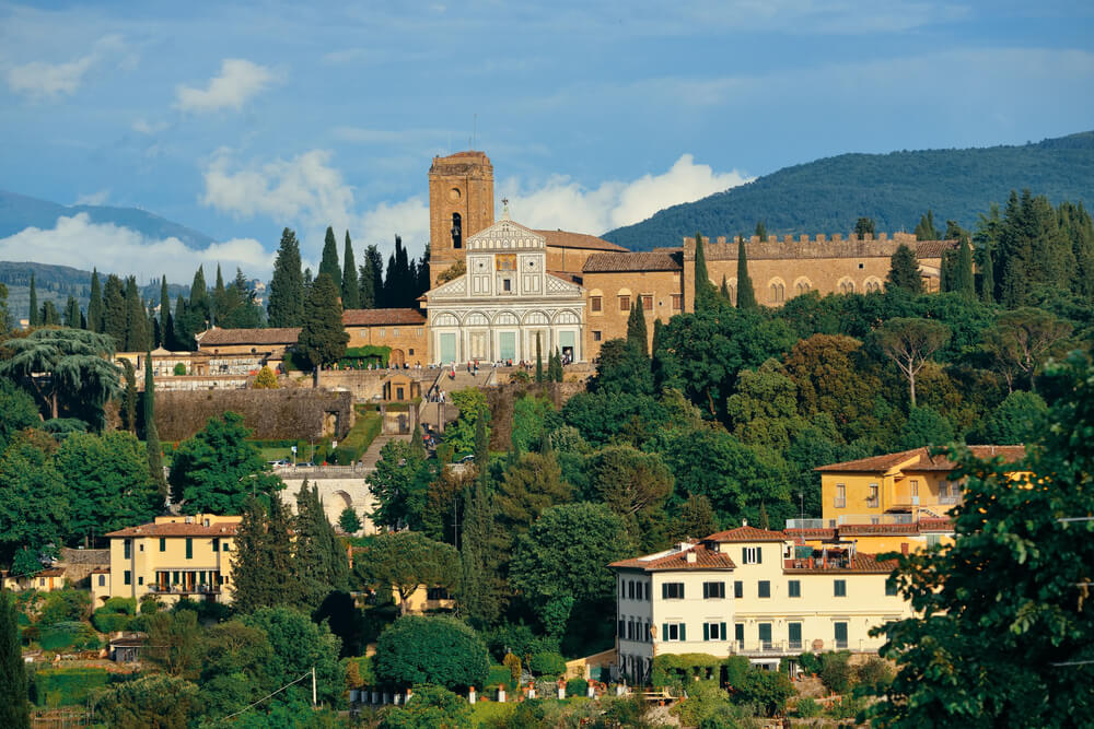 San Miniato al Monte in Florence, Italy.
