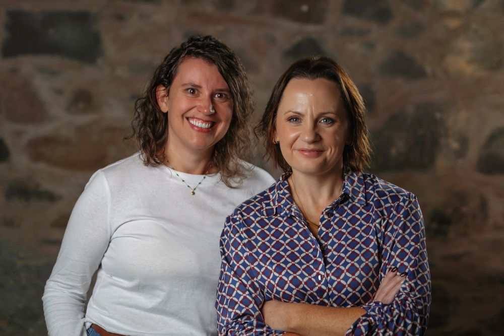 Louise Kavanagh and Rachael Gavan.