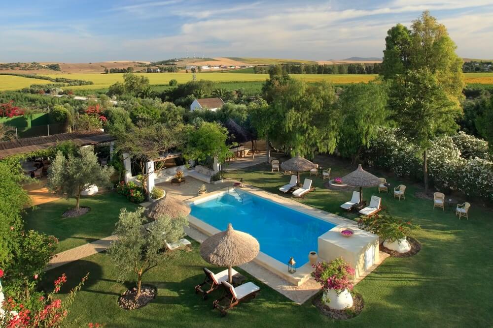 In Southern Spain, a Hideaway Amid Lush Gardens and Sherry Vineyards