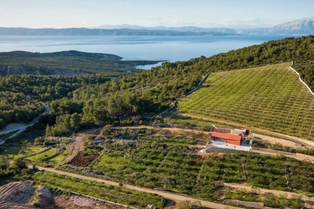 Seca Eva Marija farm in Hvar, Croatia.