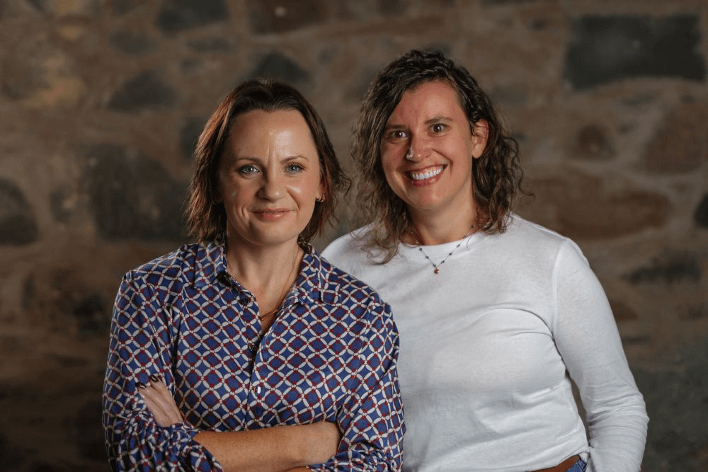 Louise Kavanagh and Rachael Gavan.