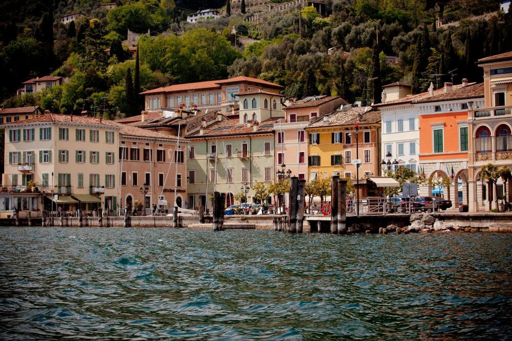 Lake Garda in Italy.