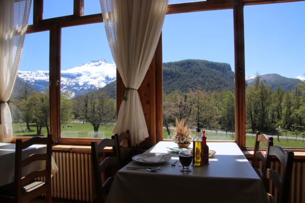 View from The Llao Llao Hotel in Patagonia.