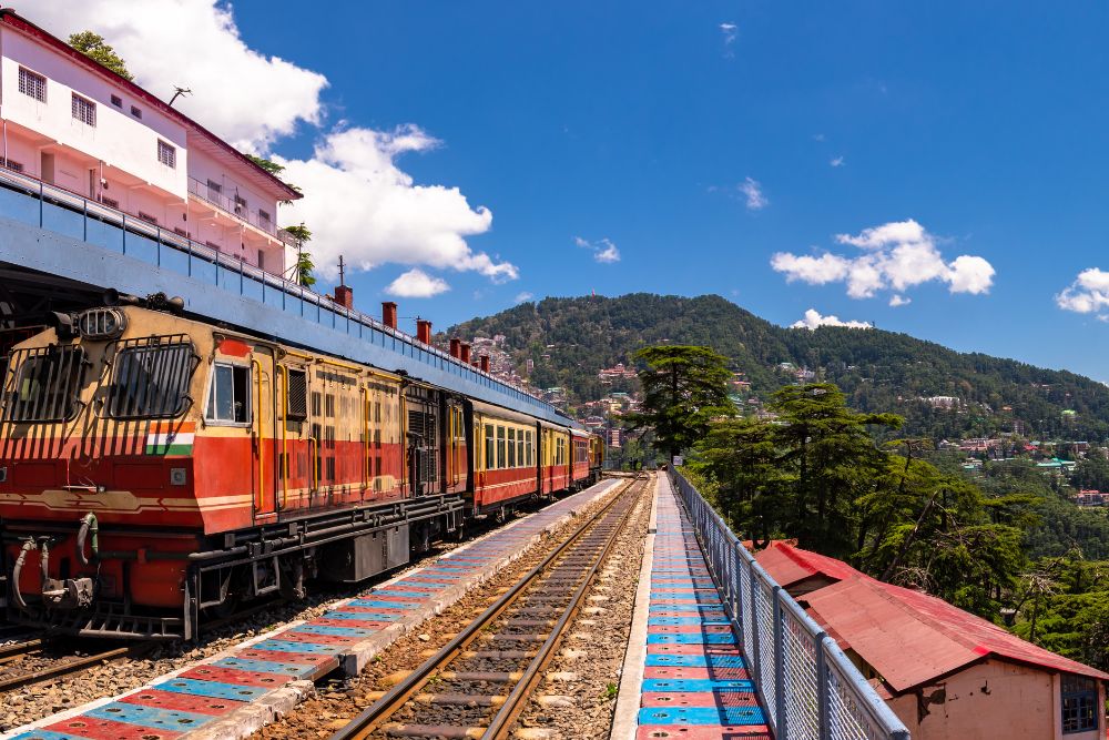 India: Mountain Railways that Wind through Pine Forests, Tea Plantations, and Quaint Villages