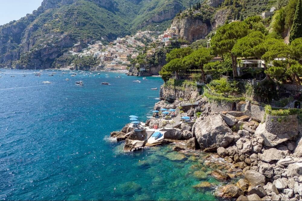 Villa Treville in Positano, Italy.