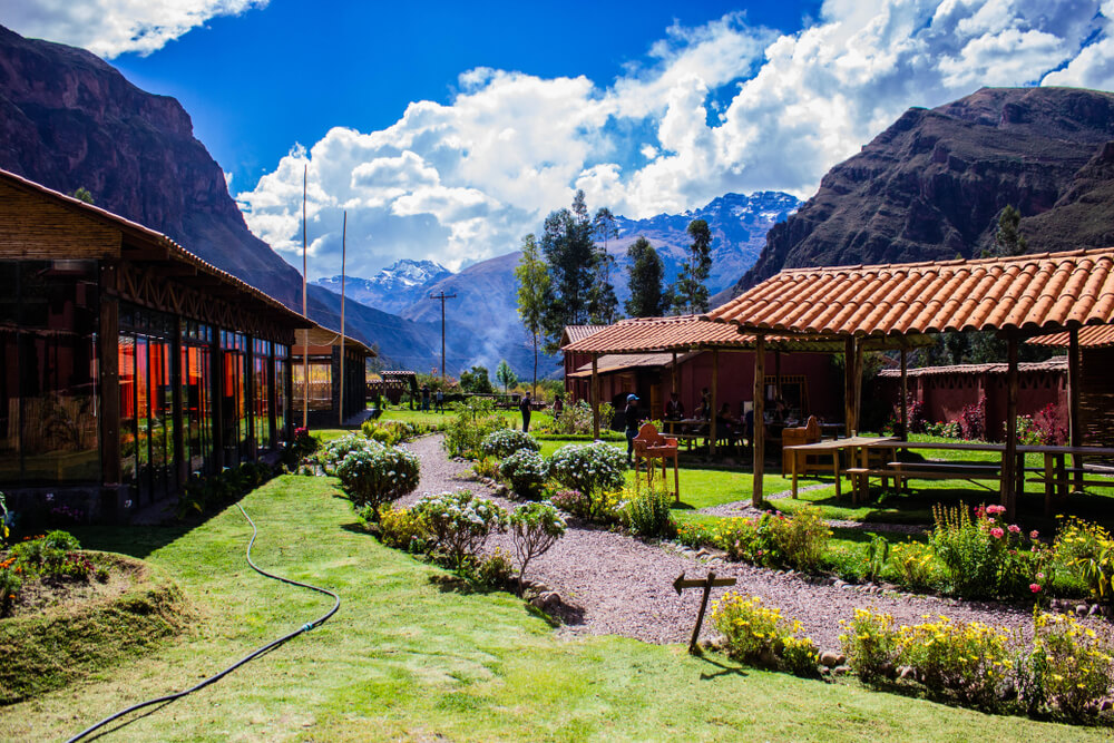 Community restaurant in Huchuy Qosco, Peru.