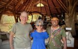 Linda Green and her husband Stan at the Namunyak Wildlife Conservancy in Kenya.