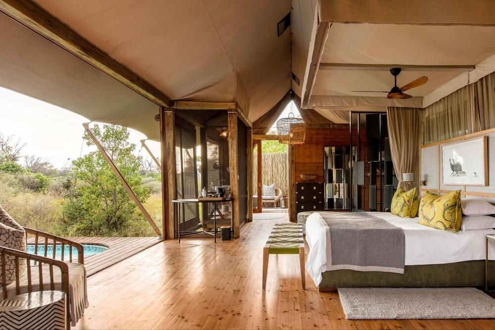 Natural Selection safari lodge in Botswana.