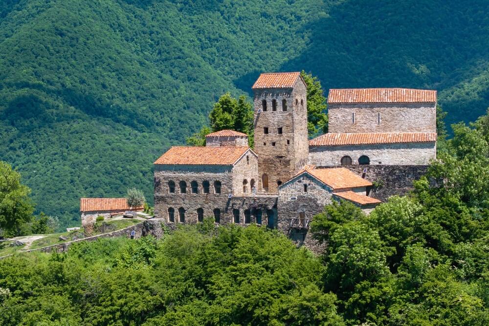 The Nekresi Monastery Complex in Georgia.