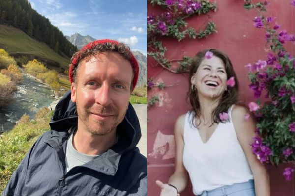 Nina Muller Bardolia and Simon Kessler from Cosa Travel.