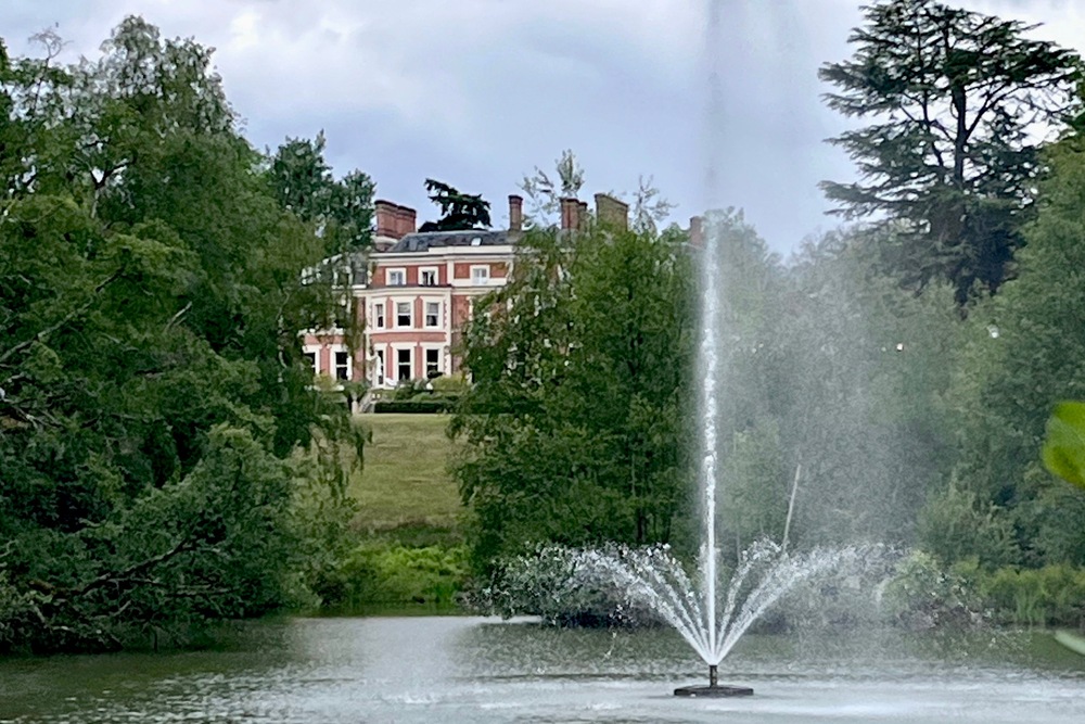 Heckfield Place, near Heathrow, England.